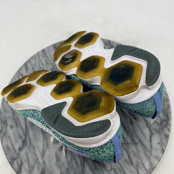 Nike Womens 9.5 Running Shoes Zoom Flyknit Zoom Agility Lightweight 698616-403 - Picture 8 of 14